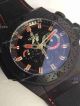 Copy Swiss Hublot Watch Blue Dial Black Leather  (4)_th.jpg